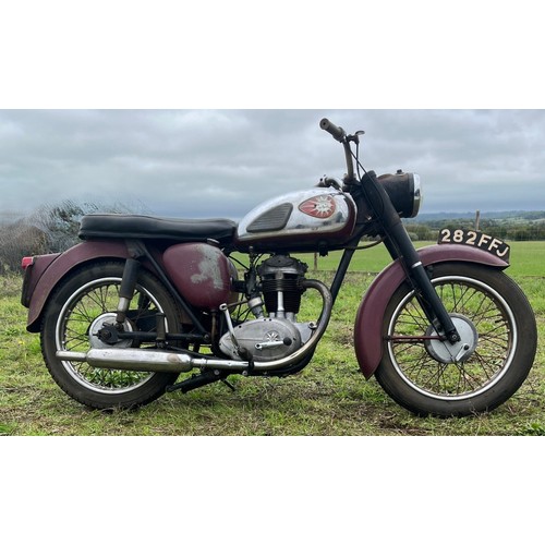 1962 BSA C15Registration number 282 FFJFrame number C15-36300Engine ...