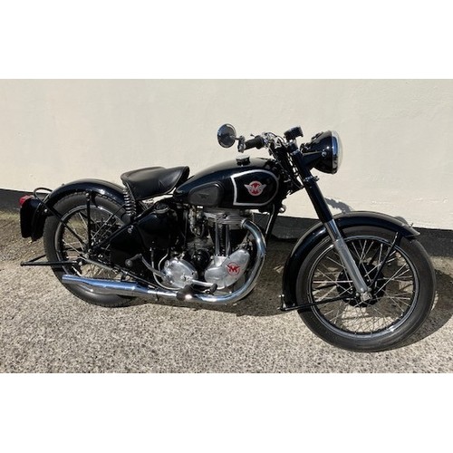 1952 Matchless G80Registration number XXG 730Frame number 84072Engine ...