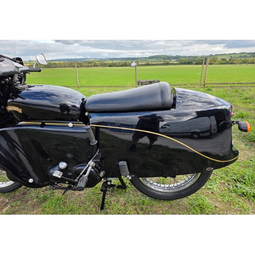 1955 Vincent Series D Black KnightRegistration number ETS 914Frame ...