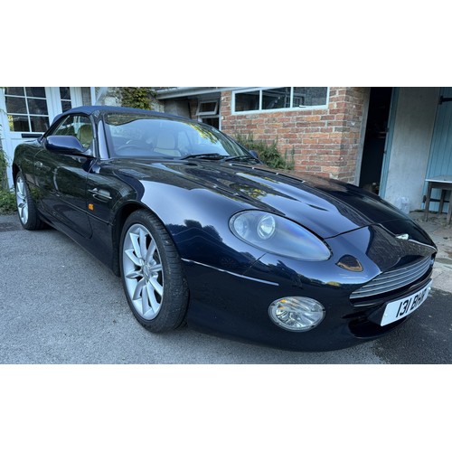 9 - 2001 Aston Martin DB7 Vantage Volante<br />Registration number 131 BHR<br />Chassis number SCFAB3230...