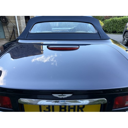 9 - 2001 Aston Martin DB7 Vantage Volante<br />Registration number 131 BHR<br />Chassis number SCFAB3230...