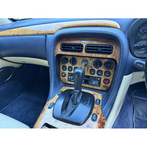 9 - 2001 Aston Martin DB7 Vantage Volante<br />Registration number 131 BHR<br />Chassis number SCFAB3230...