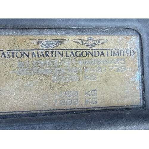 9 - 2001 Aston Martin DB7 Vantage Volante<br />Registration number 131 BHR<br />Chassis number SCFAB3230...