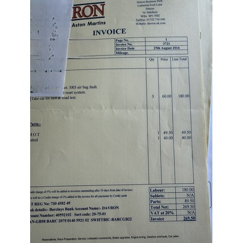 9 - 2001 Aston Martin DB7 Vantage Volante<br />Registration number 131 BHR<br />Chassis number SCFAB3230...