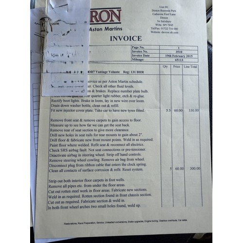 9 - 2001 Aston Martin DB7 Vantage Volante<br />Registration number 131 BHR<br />Chassis number SCFAB3230...