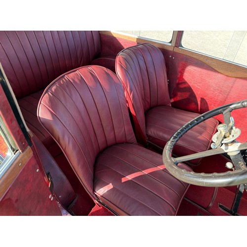27 - 1928 Austin 7 Top Hat SaloonRegistration number YC 4611Chassis number 72937Engine number A.7-5402Red... 