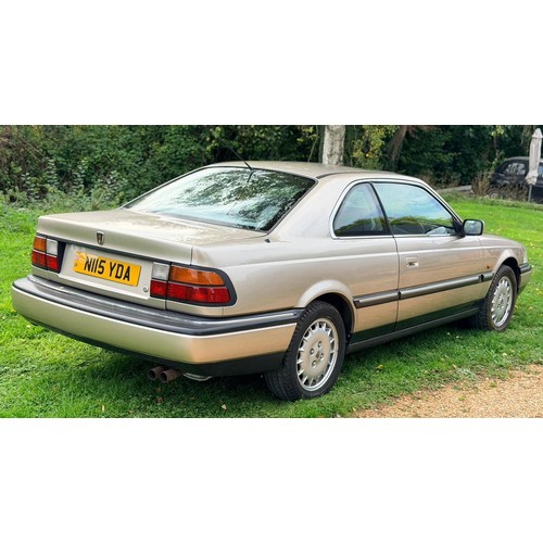 49 - 1996 Rover 827 Coupe<br />Registration number N115 YDA<br />Gold with a grey leather interior<br />O...