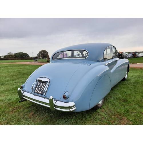 56 - 1954 Jaguar Mk VII<br />Registration number YAD 612<br />Chassis number 720138<br />Engine number B9...