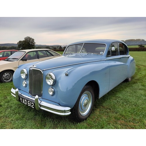 56 - 1954 Jaguar Mk VII<br />Registration number YAD 612<br />Chassis number 720138<br />Engine number B9...