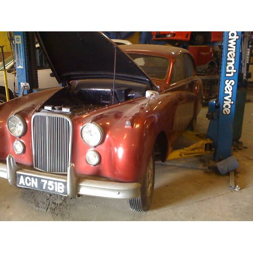 56 - 1954 Jaguar Mk VII<br />Registration number YAD 612<br />Chassis number 720138<br />Engine number B9...