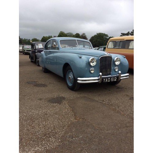 56 - 1954 Jaguar Mk VII<br />Registration number YAD 612<br />Chassis number 720138<br />Engine number B9...