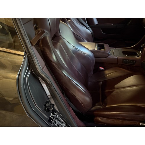 64 - 2008 Aston Martin V8 Vantage<br />Registration number P666 DMW<br />Silver with a red leather interi...