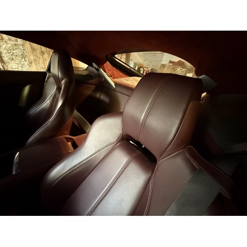 64 - 2008 Aston Martin V8 Vantage<br />Registration number P666 DMW<br />Silver with a red leather interi...