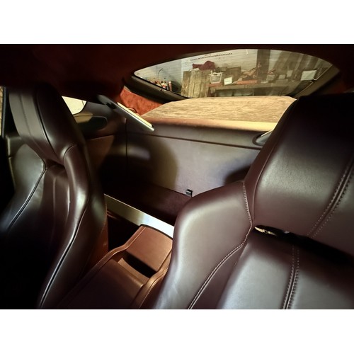 64 - 2008 Aston Martin V8 Vantage<br />Registration number P666 DMW<br />Silver with a red leather interi...