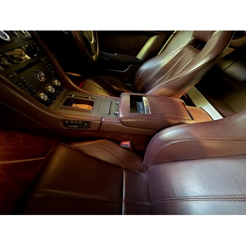 64 - 2008 Aston Martin V8 Vantage<br />Registration number P666 DMW<br />Silver with a red leather interi...