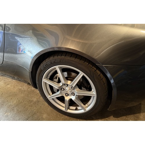 64 - 2008 Aston Martin V8 Vantage<br />Registration number P666 DMW<br />Silver with a red leather interi...