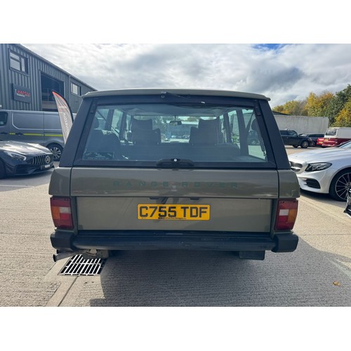 1985 Range Rover ClassicRegistration number C755 TDFBalmoral green with ...