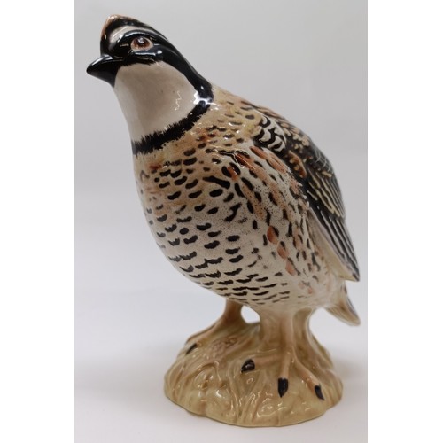 108 - A rare Beswick Bobwhite Quail, 2161, gloss