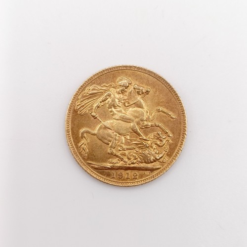 691 - A George V sovereign, 1912