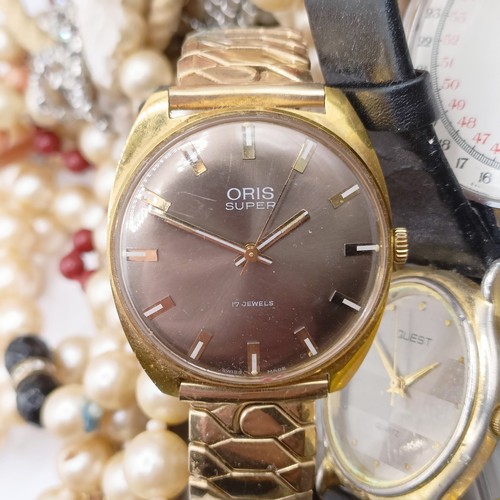 718 - Assorted costume jewellery (box)