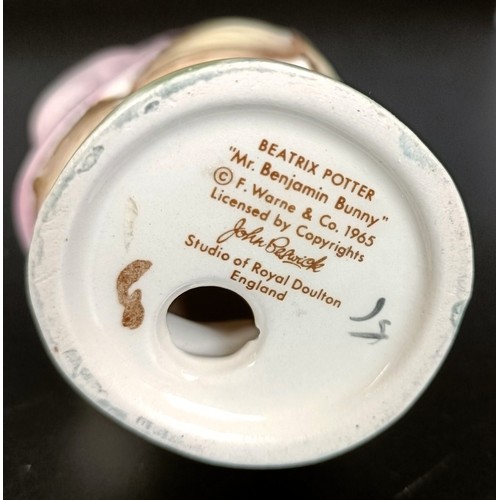 244 - Five Beswick Beatrix Potter figures, including Mr Tod, all BP-4 (5)