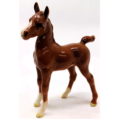 245 - A Beswick Arab Foal, chestnut, 1407