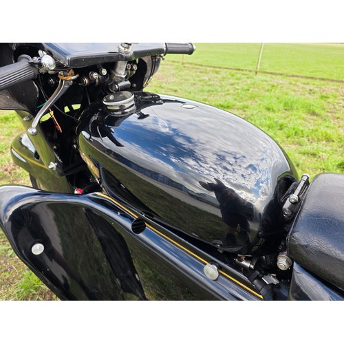 1955 Vincent Series D Black KnightRegistration number ETS 914Frame ...