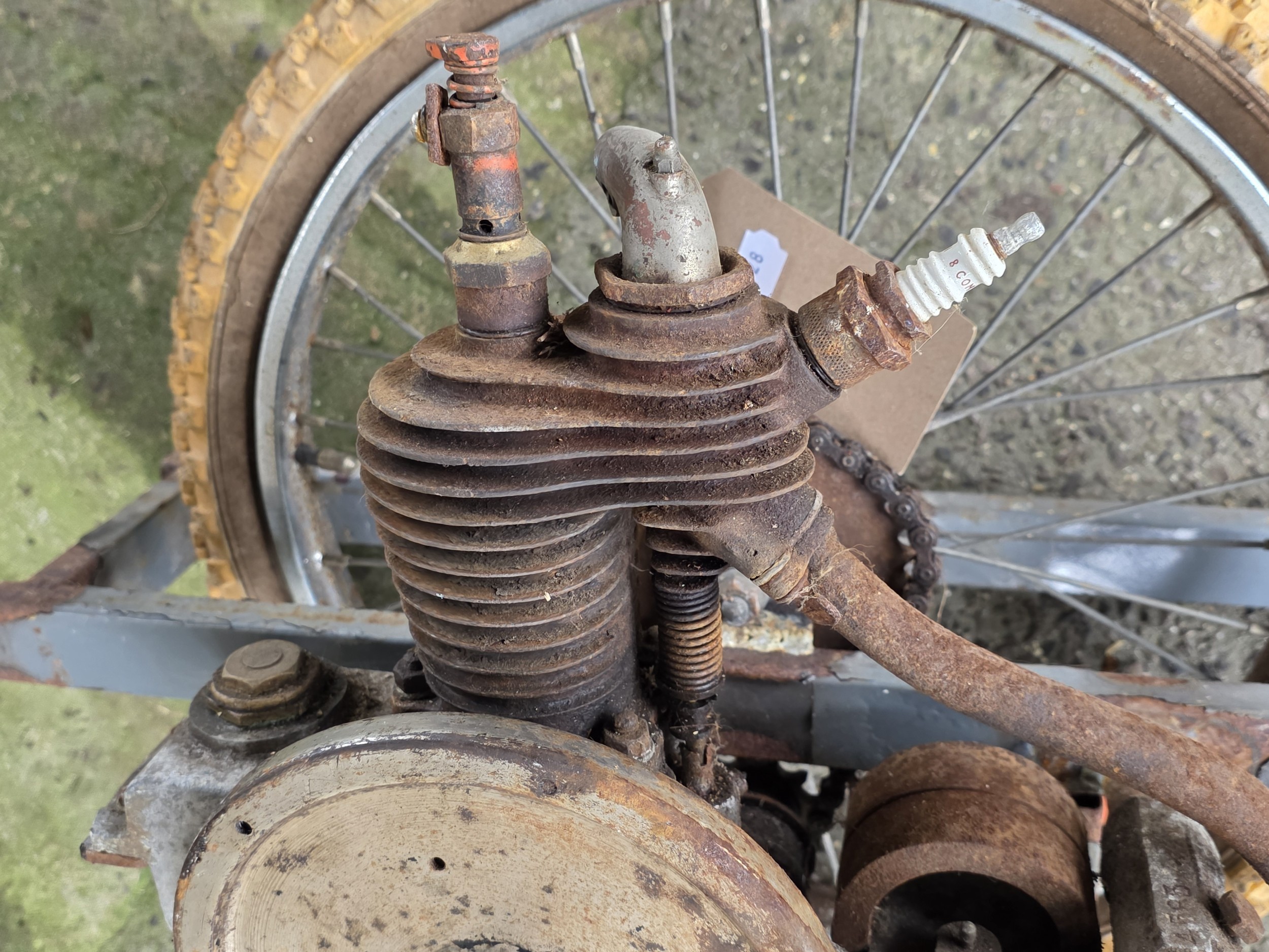 Wall Auto WheelFrom the Joe Skinner Motorcycle Collection