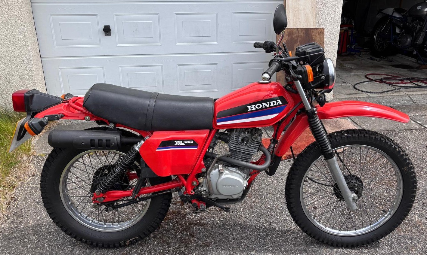1981 Honda XL185Registration number MTT 268WFrame number JHML185S ...