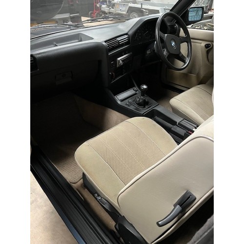 21 - 1985 BMW E30 320i Baur TC2Registration number B491 TRUBlue with a beige cloth interiorManualAlloy wh... 
