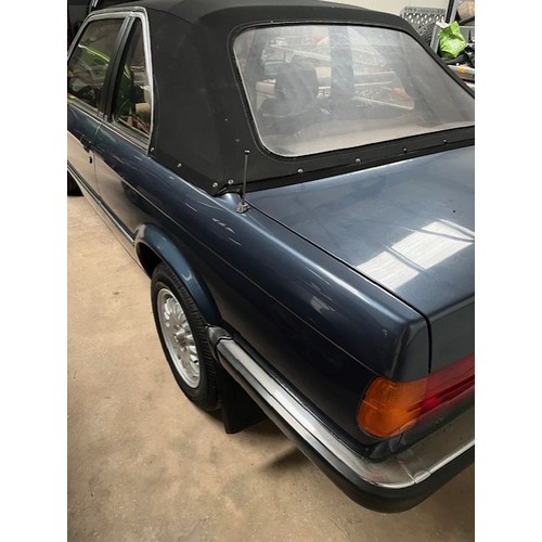 21 - 1985 BMW E30 320i Baur TC2Registration number B491 TRUBlue with a beige cloth interiorManualAlloy wh... 