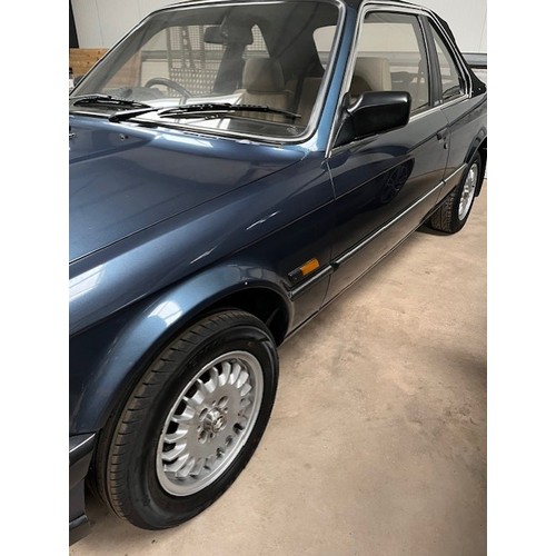 21 - 1985 BMW E30 320i Baur TC2Registration number B491 TRUBlue with a beige cloth interiorManualAlloy wh... 