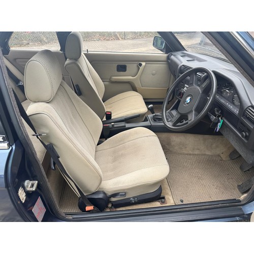 21 - 1985 BMW E30 320i Baur TC2Registration number B491 TRUBlue with a beige cloth interiorManualAlloy wh... 