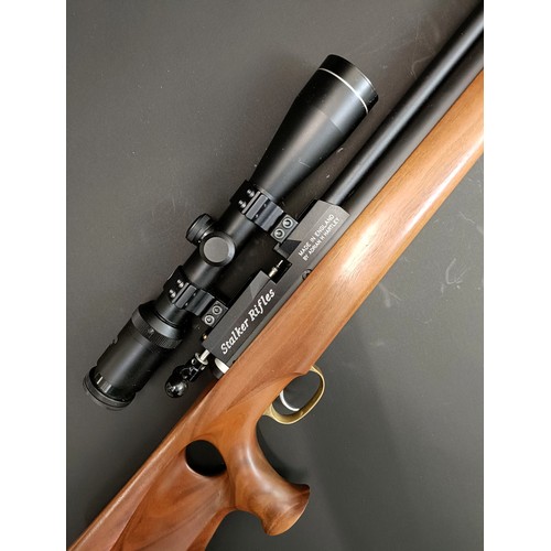 A Stalker Rifles Cheetah Mark II .177 air rifle, LR6082, with a Tasco 1 ...