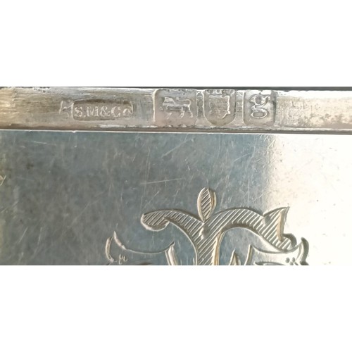 60 - A George V silver vesta, London 1922, and two other vestas, 2.9 ozt (3)