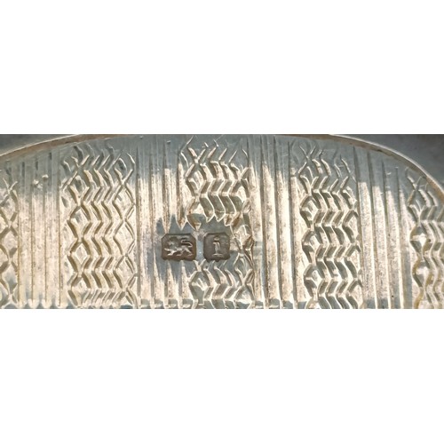 60 - A George V silver vesta, London 1922, and two other vestas, 2.9 ozt (3)