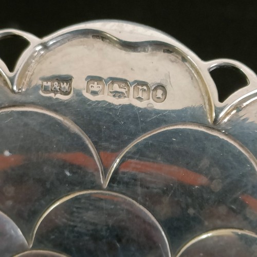 18 - A George V silver pedestal bowl, 2.6 ozt, 13 cm diameter  Provenance:  Sold on behalf of Sturminster... 