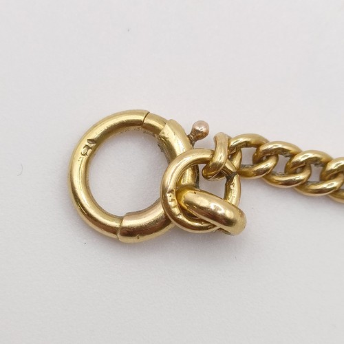493 - An 18ct gold chain, 12.3 g