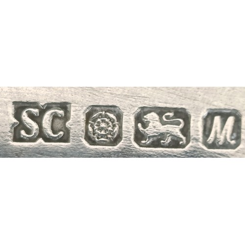 37 - An 18th century style silver waiter, Sheffield 1986, 5.5 ozt, 15.5 cm diameter