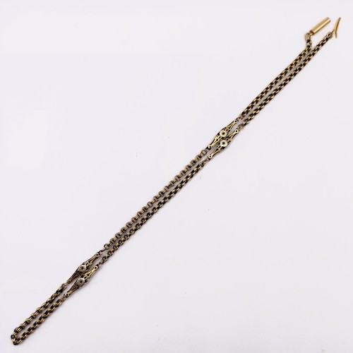 403 - A 9ct gold chain, 47 cm, 8.4 g