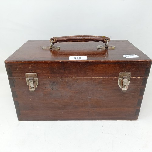 509 - A 9ct gold signet ring, cut, 3.6 g, a silver open face pocket watch, and assorted costume jewellery ... 