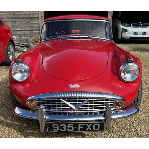 22 - 1963 Daimler Dart SP250Registration number 935 FXOChassis number 104066Engine number 97291Red with a... 