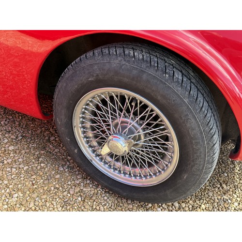 22 - 1963 Daimler Dart SP250Registration number 935 FXOChassis number 104066Engine number 97291Red with a... 
