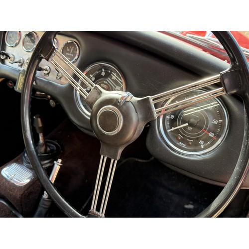 22 - 1963 Daimler Dart SP250Registration number 935 FXOChassis number 104066Engine number 97291Red with a... 
