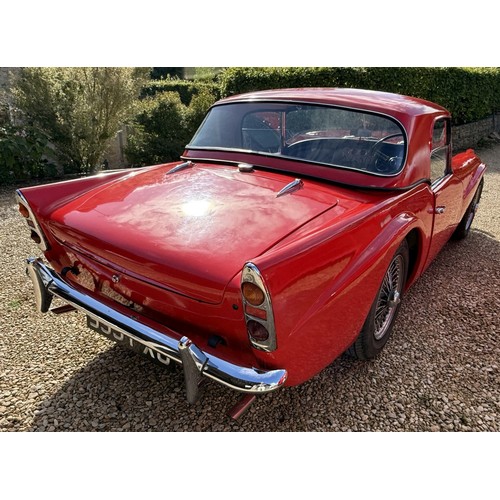 22 - 1963 Daimler Dart SP250Registration number 935 FXOChassis number 104066Engine number 97291Red with a... 