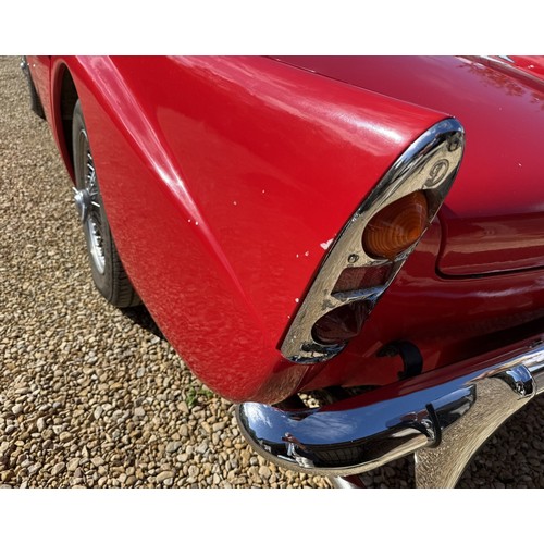 22 - 1963 Daimler Dart SP250Registration number 935 FXOChassis number 104066Engine number 97291Red with a... 