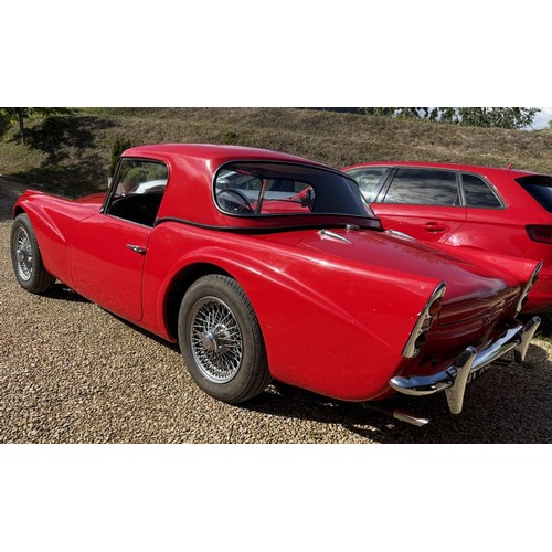 22 - 1963 Daimler Dart SP250Registration number 935 FXOChassis number 104066Engine number 97291Red with a... 