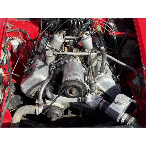 22 - 1963 Daimler Dart SP250Registration number 935 FXOChassis number 104066Engine number 97291Red with a... 