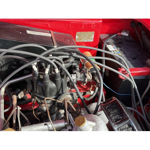 22 - 1963 Daimler Dart SP250Registration number 935 FXOChassis number 104066Engine number 97291Red with a... 