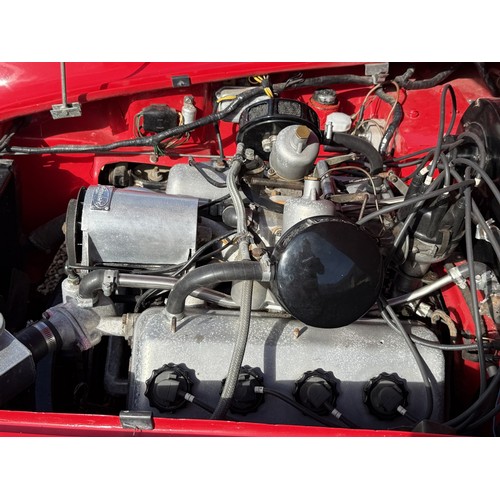22 - 1963 Daimler Dart SP250Registration number 935 FXOChassis number 104066Engine number 97291Red with a... 
